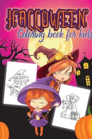 Cover of Halloween Coloring Book for Kids