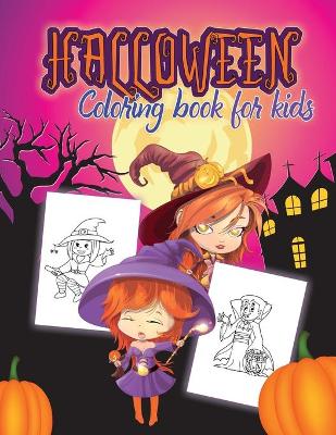 Book cover for Halloween Coloring Book for Kids