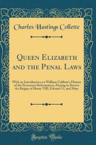 Cover of Queen Elizabeth and the Penal Laws