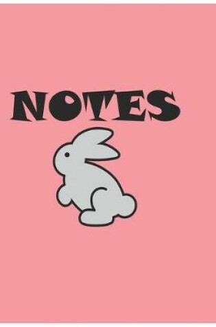 Cover of Notebook White Rabbit - Large (8.5 x 11 inches) - 120 Pages, College Ruled