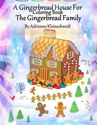 Book cover for The Gingerbread House Coloring Book