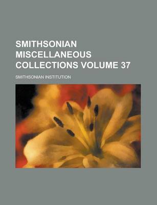 Book cover for Smithsonian Miscellaneous Collections (V. 29 1887)