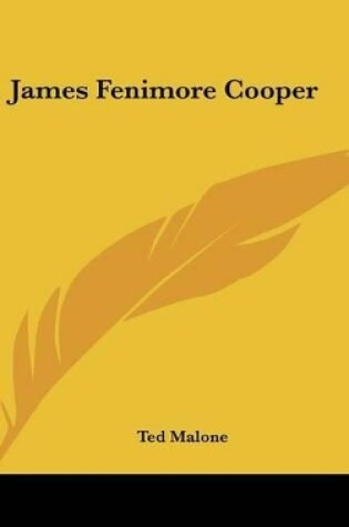 Cover of James Fenimore Cooper