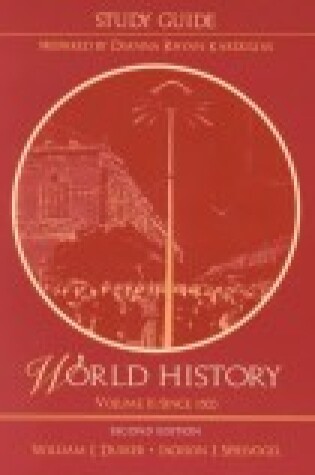Cover of Study Guide for World History Since 1500 (Volume II)