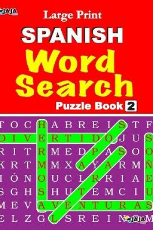 Cover of Large Print SPANISH WORD SEARCH