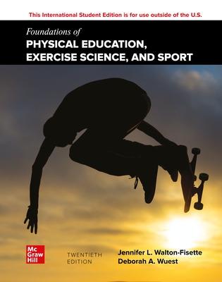 Book cover for ISE Foundations of Physical Education, Exercise Science, and Sport