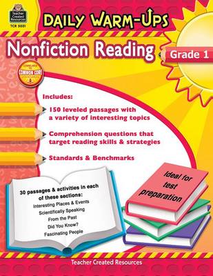 Book cover for Nonfiction Reading Grd 1