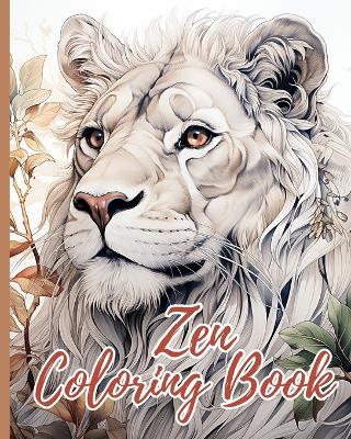 Book cover for Zen Coloring Book For Mindful People