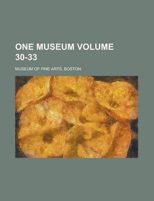 Book cover for One Museum Volume 30-33