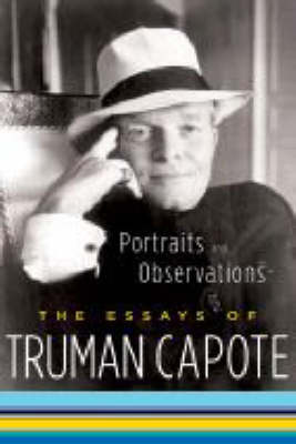 Book cover for Portraits and Observations