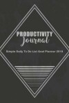 Book cover for Productivity Journal