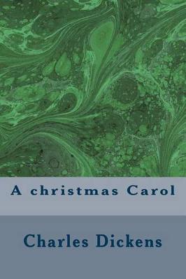 Book cover for A christmas Carol