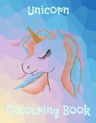 Book cover for Unicorn Colouring Book