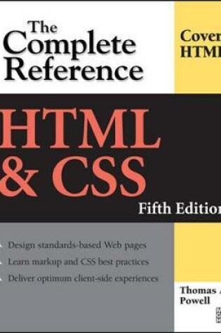 Cover of HTML & Css: The Complete Reference, Fifth Edition