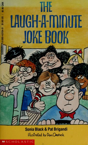 Book cover for The Laugh-A-Minute Joke Book
