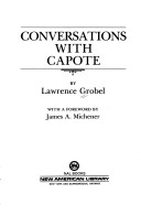 Book cover for Grobel Lawrence : Conversations with Capote (Hbk)