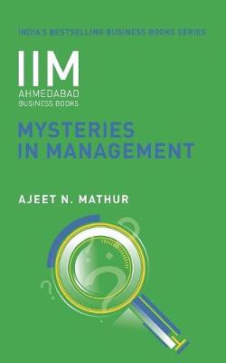 Book cover for Mysteries in Management