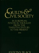 Book cover for Guilds and Civil Society in European Political Thought