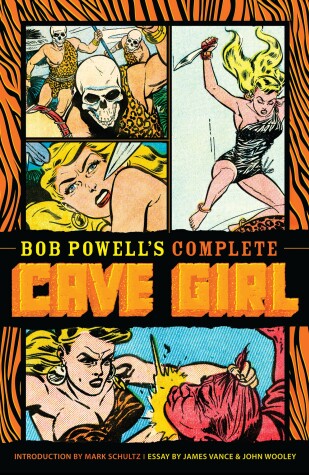 Book cover for Bob Powell's Complete Cave Girl