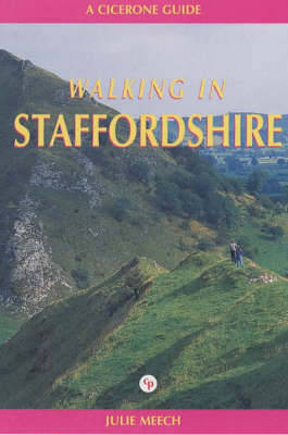 Book cover for Walking in Staffordshire