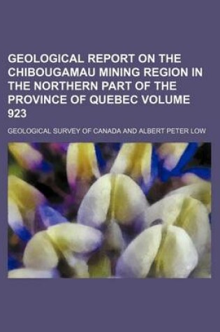 Cover of Geological Report on the Chibougamau Mining Region in the Northern Part of the Province of Quebec Volume 923