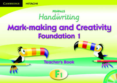 Cover of Penpals for Handwriting Foundation 1 Mark-making and Creativity Teacher's Book and Audio CD