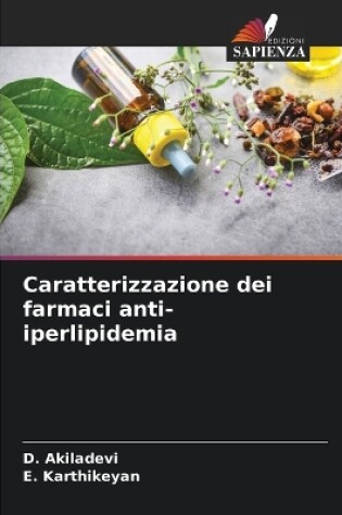 Cover of Caratterizzazione dei farmaci anti-iperlipidemia