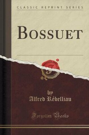 Cover of Bossuet (Classic Reprint)