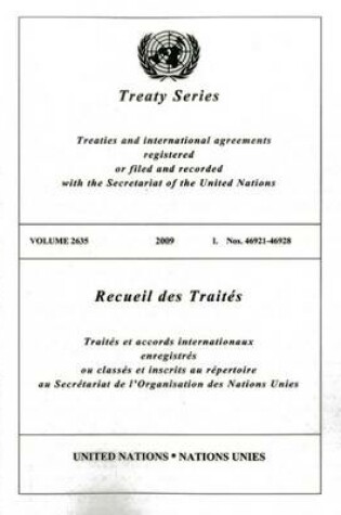 Cover of Treaty Series 2635