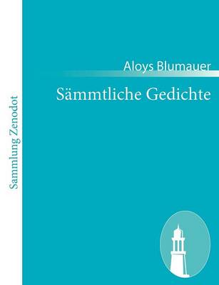 Book cover for Sämmtliche Gedichte