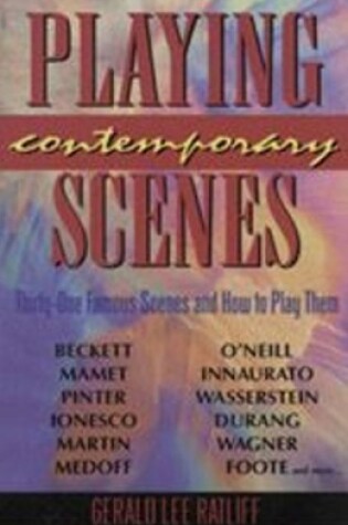 Cover of Playing Contemporary Scenes