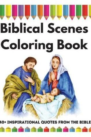 Cover of Biblical Scenes Coloring Book