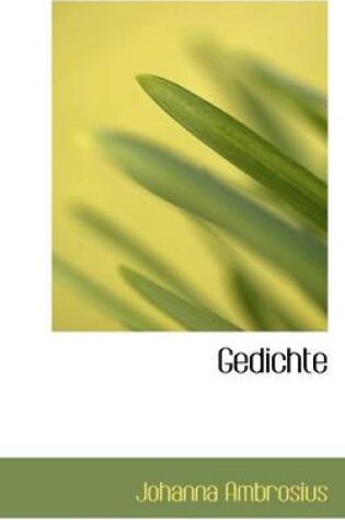 Cover of Gedichte