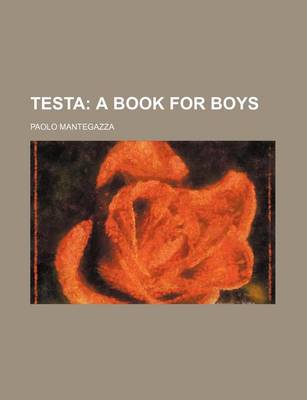 Book cover for Testa; A Book for Boys