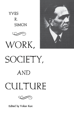 Book cover for Work, Society, and Culture
