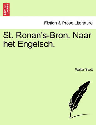 Book cover for St. Ronan's-Bron. Naar Het Engelsch.