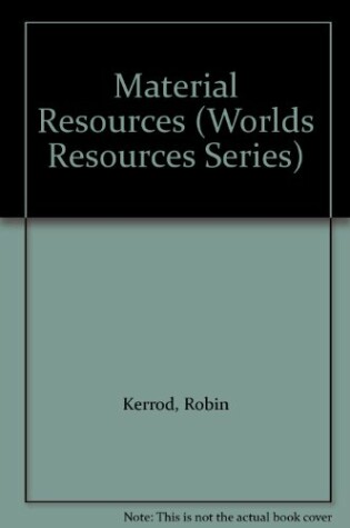 Cover of Material Resources
