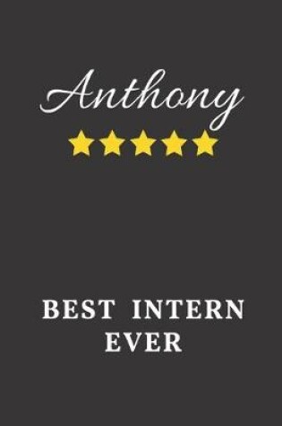 Cover of Anthony Best Intern Ever