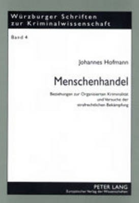 Book cover for Menschenhandel