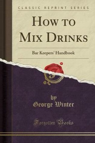 Cover of How to Mix Drinks