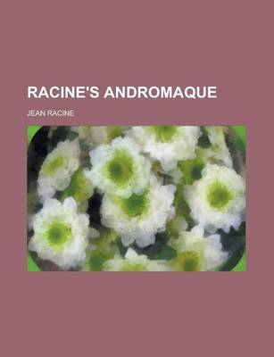 Book cover for Racine's Andromaque