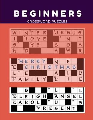 Book cover for Beginners Crossword Puzzles