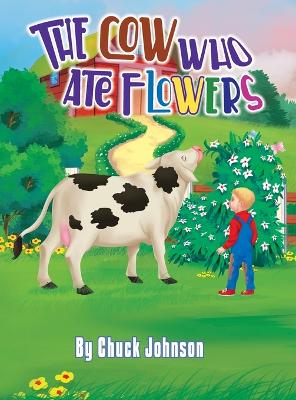 Book cover for The Cow Who Ate Flowers