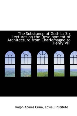 Book cover for The Substance of Gothic