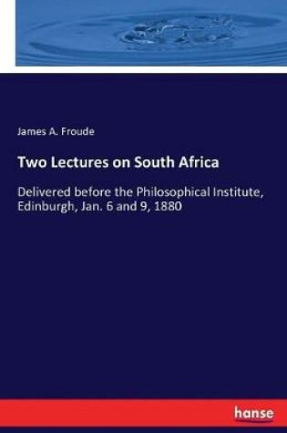 Cover of Two Lectures on South Africa
