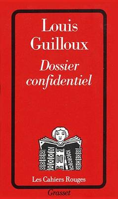 Book cover for Dossier Confidentiel