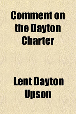 Book cover for Comment on the Dayton Charter