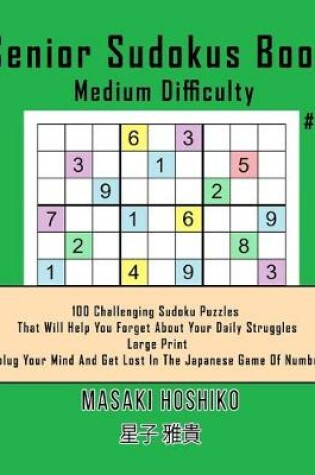 Cover of Senior Sudokus Book Medium Difficulty #5