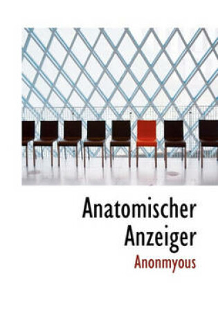 Cover of Anatomischer Anzeiger