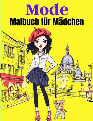 Book cover for Mode Malbuch für Mädchen